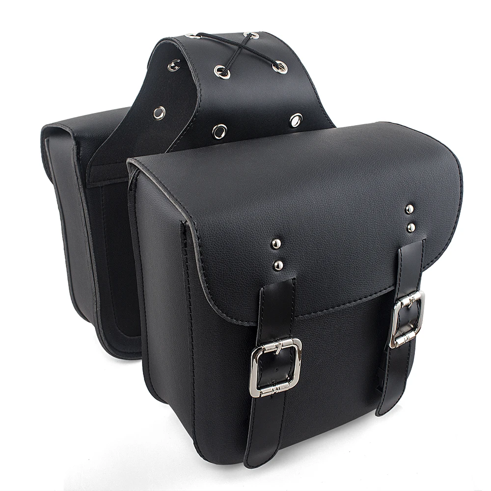 

2 шт. левая и правая сумка на седло мотоцикла, вместительные боковые сумки на заднюю часть мотоцикла, инструмент для хранения для Harley, для Honda