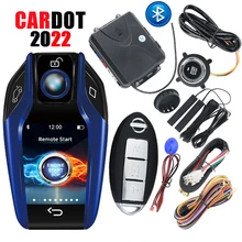 

Cardot LCD Key Remote Start Car Alarm Automotive Security Intelligent Ignition Solution Keyless Entry Control Lock Unlock