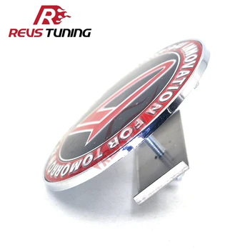 

Plastic+Aluminium 9cm Car Decoration DAIHATSU Front Grille Grill JAF Badge Emblem