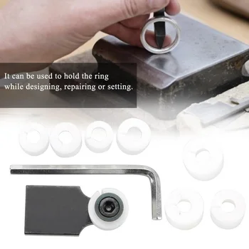 

Jewelry Processing Tool Diamond Equipments Durable Clamp Channel Handcraft Stone Ring Setter Repairing Designing Skid Resistance