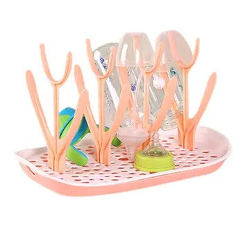 

Baby Bottle Holder Detachable Kids Cup Drying Rack Bottles Portable Storage Multifunction Drain Racks