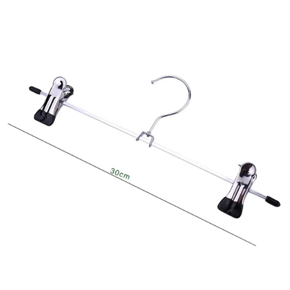 clothes hangers Clip Hanger for closet 10PCS Metal clips Coat Skirt Dress Blouse bulk shirt Wholesale (3)