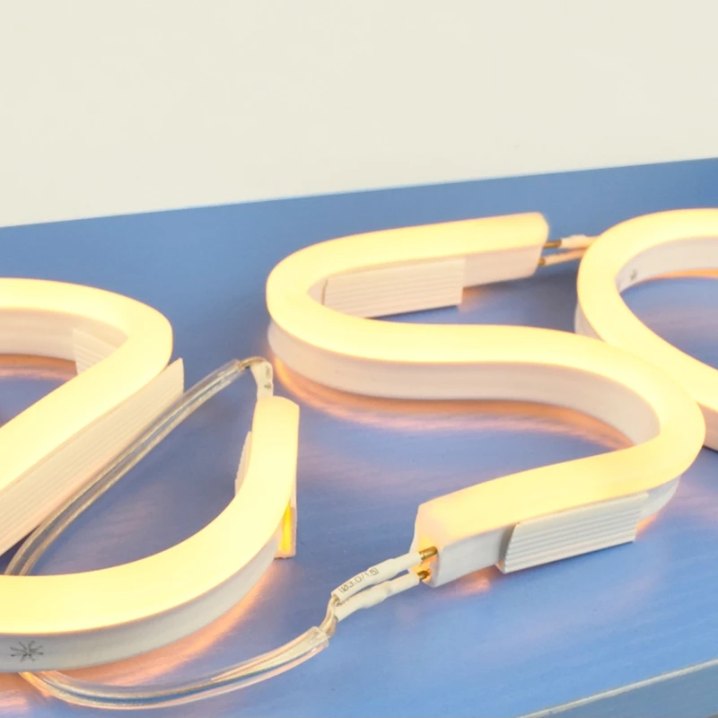 LED Strip Clips For 6x12mm 8*16mm Neon Light Modeling fixed Buckle 12V Quick Welding-free Head Flexible Tape Light Accessories