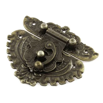 

81mmx74.5mm Vintage Style Box Suitcase Lock Hook Latch