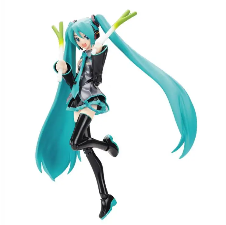 Экшн Figma 014 Virtual idol Hatsune Miku Gk модель игрушки 15 см Вокалоид фигура красивая девушка