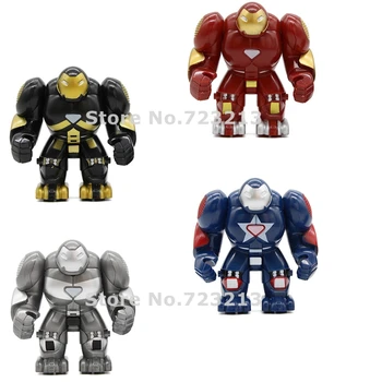 

Single Sale Iron Robot Figure Set Stark Machine Building Blocks Model Bricks Kits Toys MR298