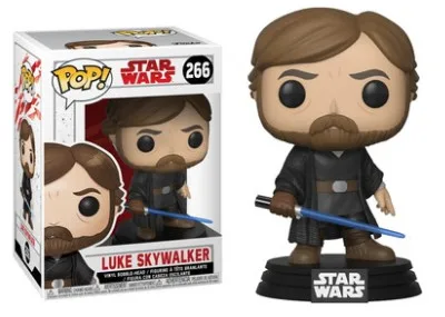 Funko pop официальный Звездных войн последний джедай футболки с рисунками Люка
