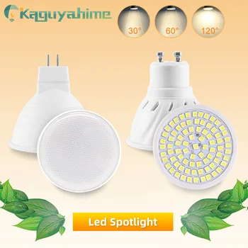 Kaguyahime LED Spotlight Lamp MR16 E27 GU10 GU5.3 MR11 Led Spot Light 6 W 7 W 8 W 220 V DC 12 V Spot LED Lamp Licht Lampada Bombillas