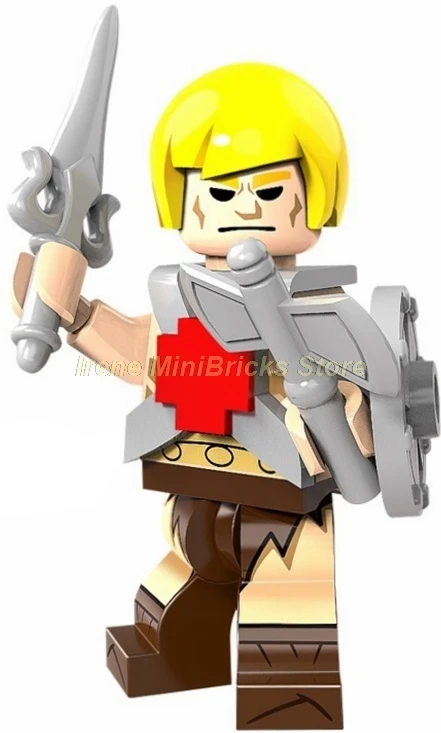 He-Man Masters of the Universe He-Man She-Ra Skeletor строительный блок игрушки для детей милый мультфильм Аниме фигурки Модель техника
