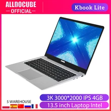 Tablet SSD Windows 10 Alldocube Keyboard Intel N3350 128GB 4GB IPS with 4GB-RAM Kbook-Lite