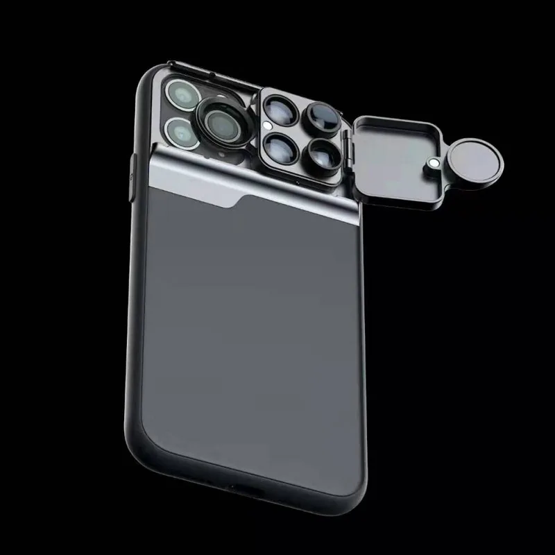 Для iPhone 11 PRO Max многофункциональный объектив мобильного телефона широкоугольный Макро Рыбий глаз портрет телеобъектив CPL фильтр объектив практичный