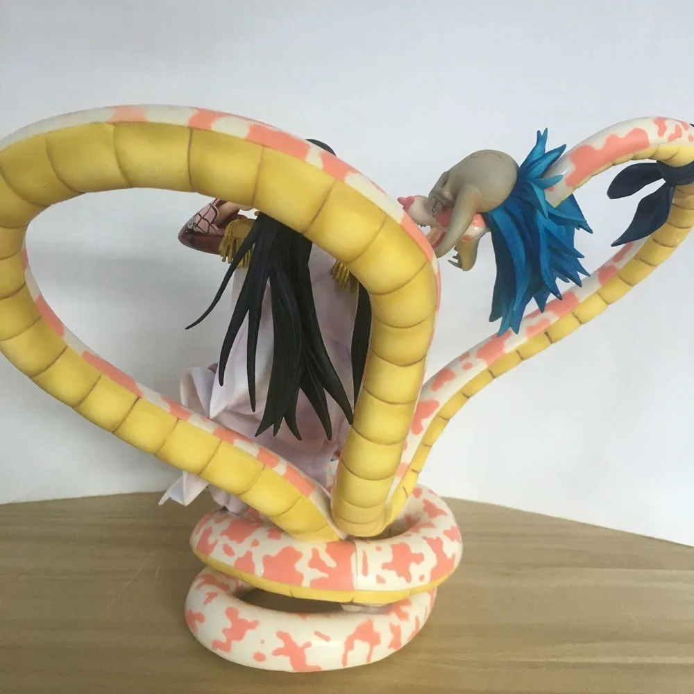 Один кусок портрет пиратов Нео максимум Боа Хэнкок со змеей 15-летие Сексуальная ПВХ Аниме Фигурка модель игрушки 21 см