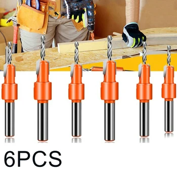 

Carbide Drill Bits Screw Quick Change Hex shank Hole Drilling Woodworking