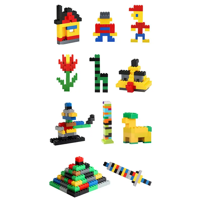1000 Pieces DIY Building Blocks Bulk Sets City Creative Classic Technic Bricks Creator Toys for Children Minecrafteds Gifts 1000 Pieces DIY Building Blocks Bulk Sets City Creative Classic Technic Bricks Creator Toys for Children Minecrafteds Gifts