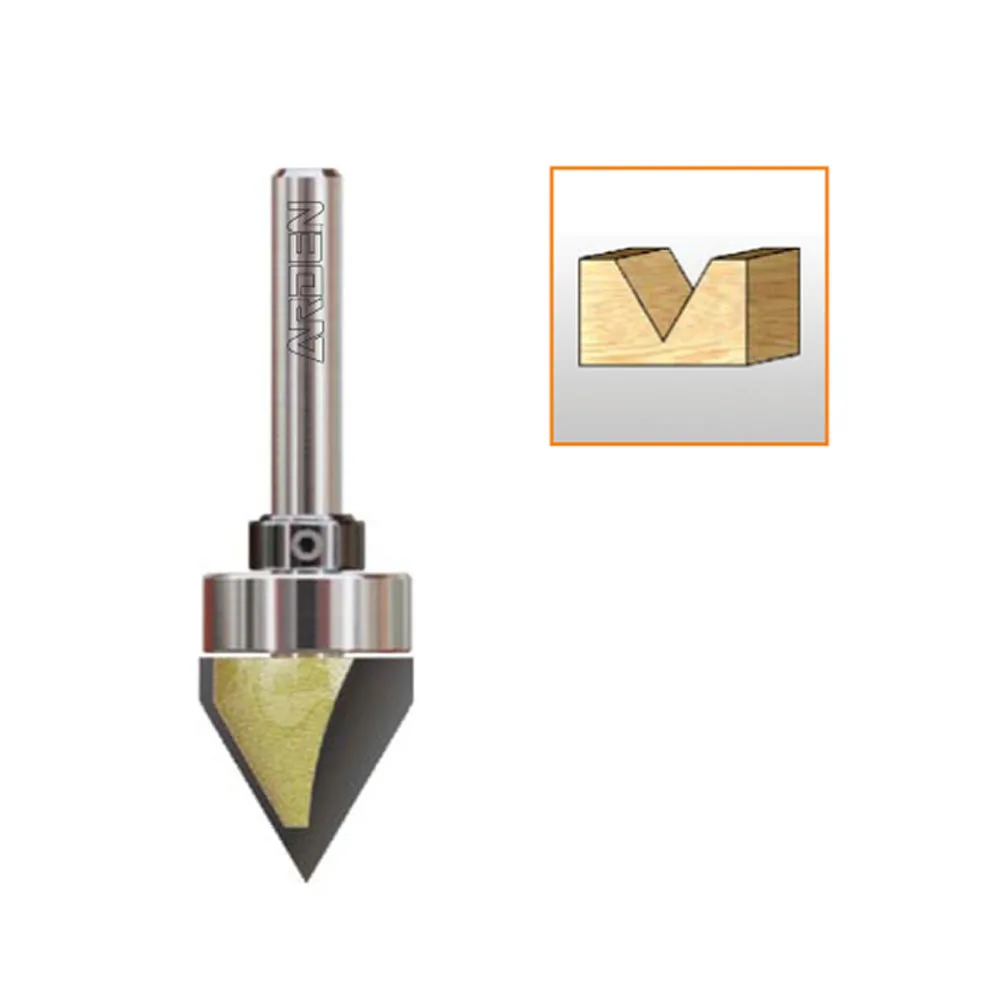 

Woodworking cnc milling bits for drawing V type