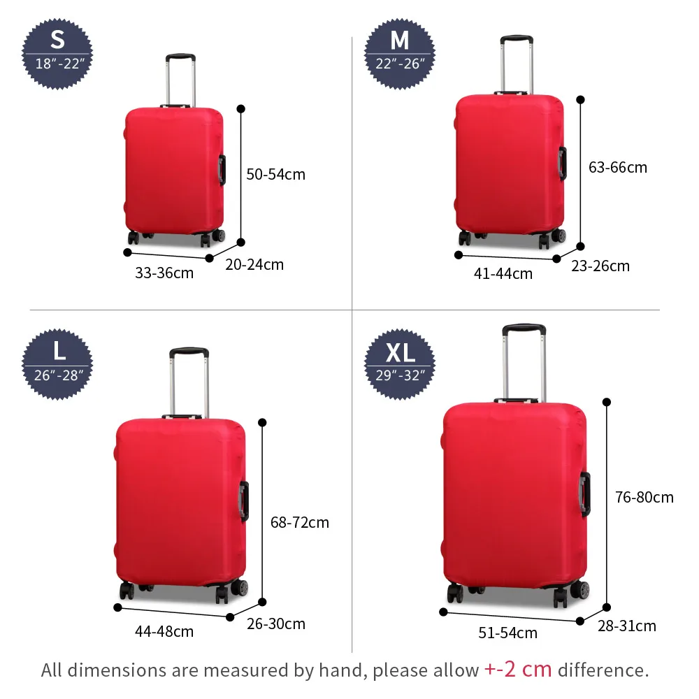 55 luggage protective cover