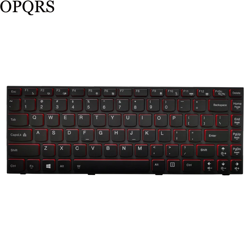 Новая клавиатура US для Lenovo Ideapad Y400 Y400N Y410P Y430P ноутбука с подсветкой/без