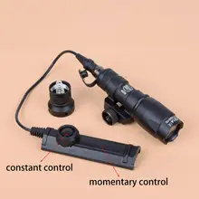 Tático surefir m300 m300a mini scout luz arma lanterna tocha caça rifle luz com função dupla interruptor de fita