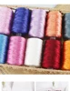 2.5MM Crochet Yarn Summer Ice Rope for Hand Crocheting Hat Fashion Light Viscose Thread 2