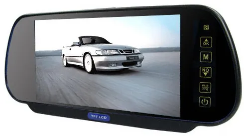 XYCING 7 дюймовый TFT LCD монитор заднего вида Bluetooth сенсорная кнопка Автомобильный