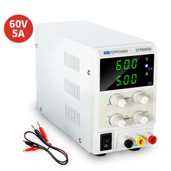 Alimentation électrique de laboratoire réglable, 60V, 5a, régulateur de tension, alimentation à découpage, DC 3 numérique 