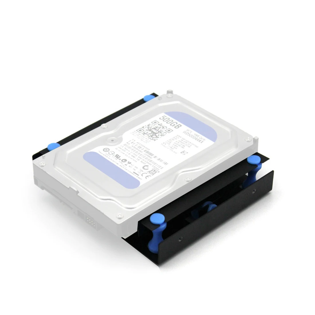 XT-XINTE жесткий диск кронштейн для амортизатора HDD SSD конвертер Кронштейн преобразует 3,5 до 5,25 дюймов жесткий диск монтажный кронштейн