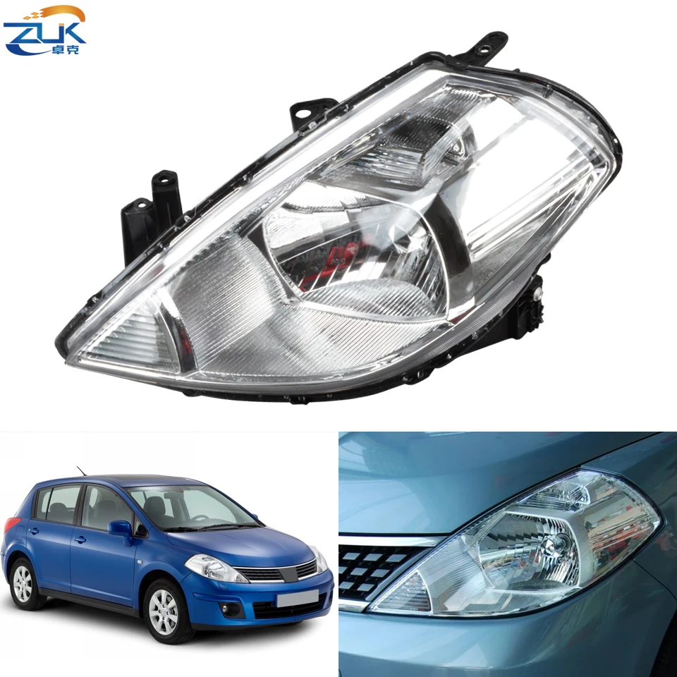 Налобный светильник ZUK для NISSAN TIIDA LATIO VERSA C11 2005 2006 2007 галогенный налобный