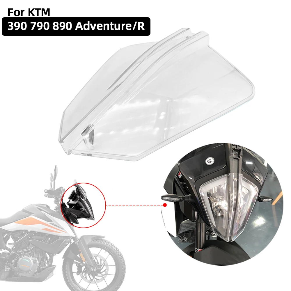 

Headlight Protector 390 790 890 ADVENTURE Motorcycle Head Lamp Light Guard Cover For KTM 390ADV 790ADV ADV S R 2019 2020 2021