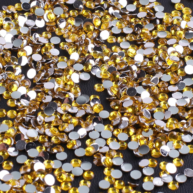 ZOTOONE Resin Flat Back Non Hotfix White Rhinestone For Clothes Decoration Stones And Crystals Strass Applique Glue On Nails Art