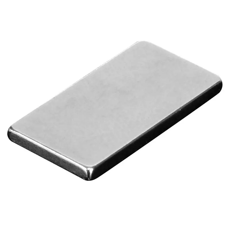 

20x N52 Strong neodymium magnets Square block magnet 20x10x2mm Silver