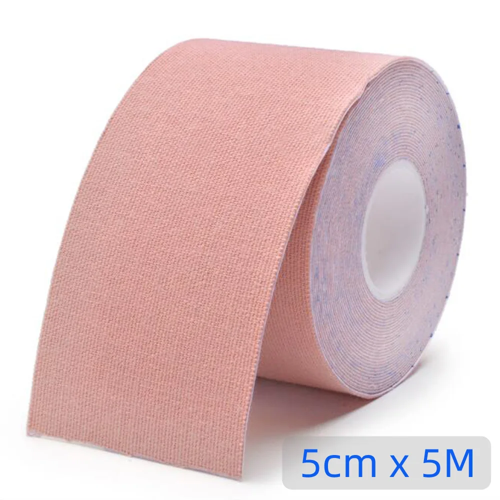 1Pc Kinesiology Tape 500x5cm Muscles Sports Care Elastic Physio Roll Punch Therapeutic Kinesio Teip Adhesive for Face Arm Leg electrical gloves Safety Equipment