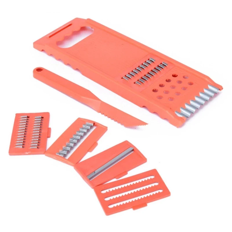 Овочерізка Багатофункціональна мандолінова нарізка Овочечистка для фруктів Терка для моркви Кухонні гаджети Регульована овочерізка