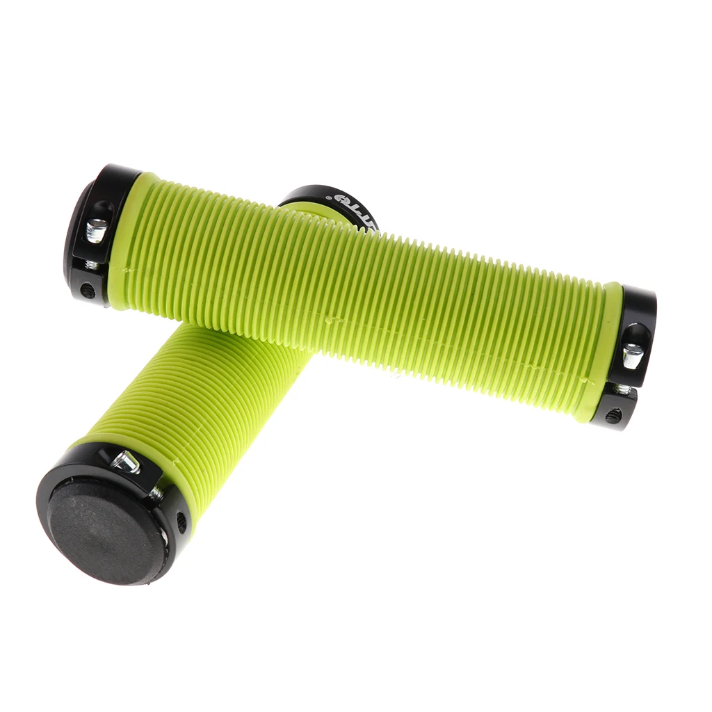 Rubber Grip Handle Handlebar Grips Colorful Anti-skid Child Children Kids Bike Bicycle Tricycle Skateboard Scooter