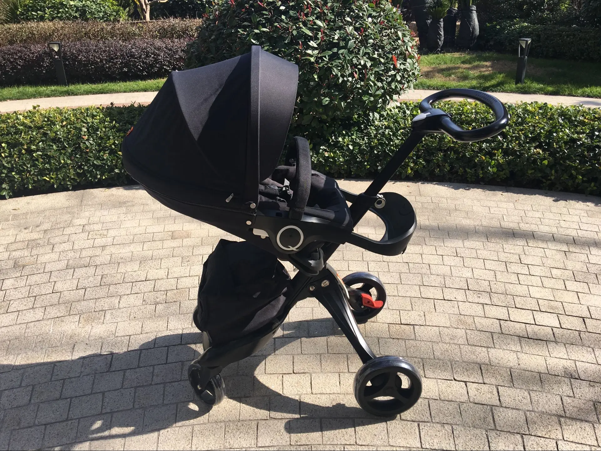 Baby Stroller 2 in 1 High Landscape Kids Pram Folding Carriage Black Newborn Stroller Car Baby Cart Luxury Pushchairs For Infant