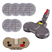 

Electric Wet Dry Mopping Head for Dyson V7 V8 V10 V11 Replaceable Parts with Water Tank Mop Head Mop Pads Water Cup