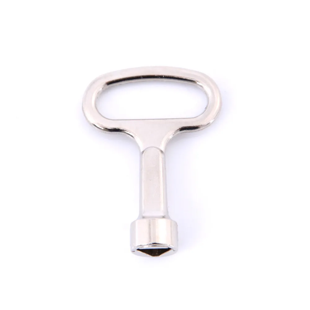 

Cupboard Train Metal Triangle Socket Spanner Key For 8Mm Triangular Panel Lock