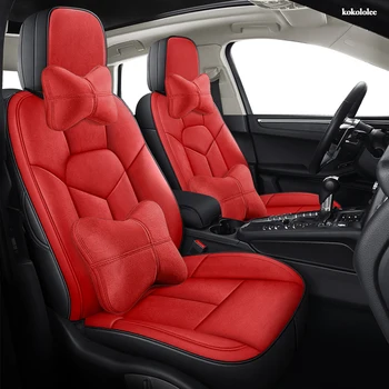 

KOKOLOLEE leather car seat covers for HYUNDAI SantaFe Coupe Azera Grand SantaFe Santa Fe Veracruz matrix Equus ROHENS Veloster