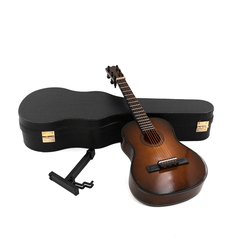 Dollhouse Miniature Guitar Musical Instrument for 1/4 1/6 1/10 1/12 Anime Figure ob11 bjd GSC Doll House Accessories Decoration 5