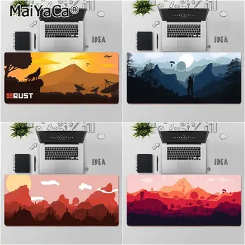 

MaiYaCa Top Quality Deep forest Rust DIY Design Pattern Game mousepad Free Shipping Large Mouse Pad Keyboards Mat
