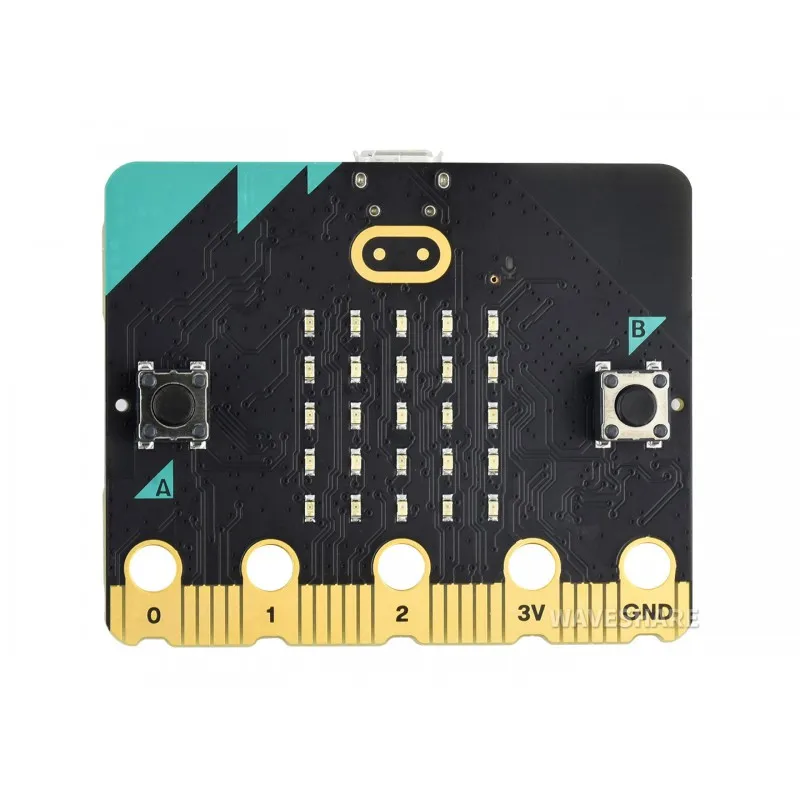 BBC micro:bit V2 Upgraded Processor Built-In Speaker Microphone Touch Sensitive mini development board