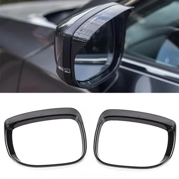

CEYUSOT For Rearview mirror rain eyebrow Mazda CX-8 ABS Chrome Door Mirror CX8 Rain Rearview Visor Eyebrow Accessories 2017 2018