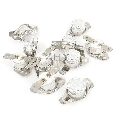 

10pcs KSD301 NC 185C Temperature Controlled Switch AC 250V 10A