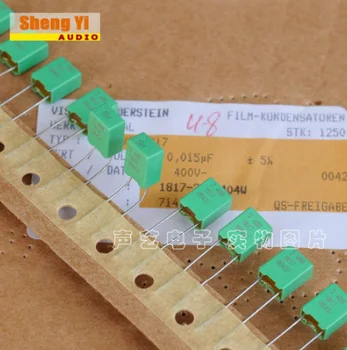 

10pcs Free shipping Germany ERO MKT1817 copper pin electrodeless film capacitor 400V 0.015UF 153 15N
