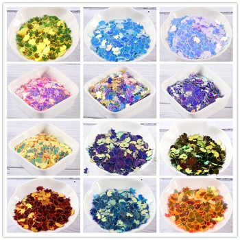 

600Pcs/Pack 5*8mm Unicorn Shape Sequins Nail Sequin Paillettes Nails Art Women Hand Made Craft DIY Wedding Decoration Confetti