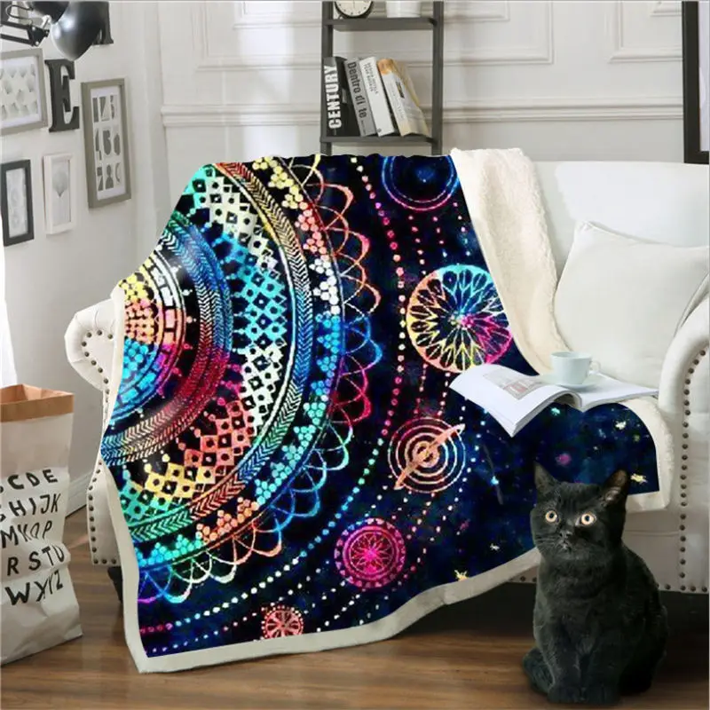 

Weighted Blanket 150cmX200cm Comic Character Printed Cotton Velvet Blanket Blanket Sweatshirt Thread Blanket/Towel Blanket
