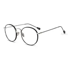 Ретро мужские и женские круглые зеркальные фотохромные очки для чтения для женщин металлическая рамка очки для чтения с коробкой FML