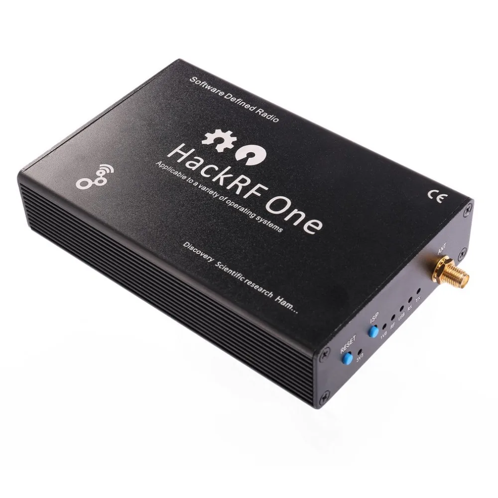 - HackRF One usb platform reception of signals RTL SDR Software Defined Radio 1MHz to 6GHz software demo boardMetal case Antena