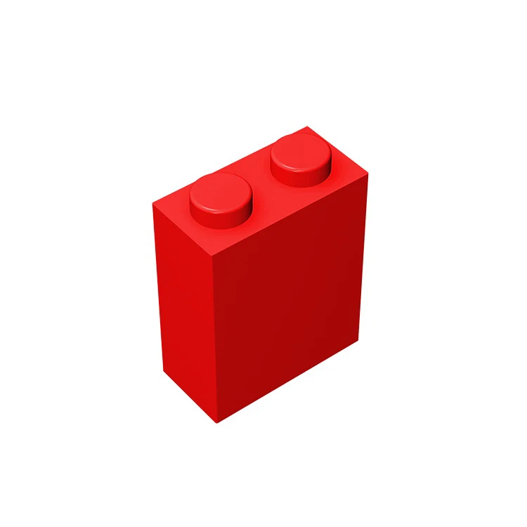 Детали MOC для кирпича 3245 10 шт. 1x2x2 с внутренним держателем-гвоздиком совместимые