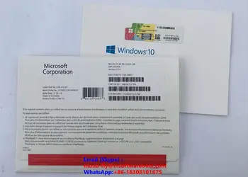 

French Microsoft Windows 10 Pro Operate System Product Key OEM COA License Include DVD 64 Bit 1 Device English Version