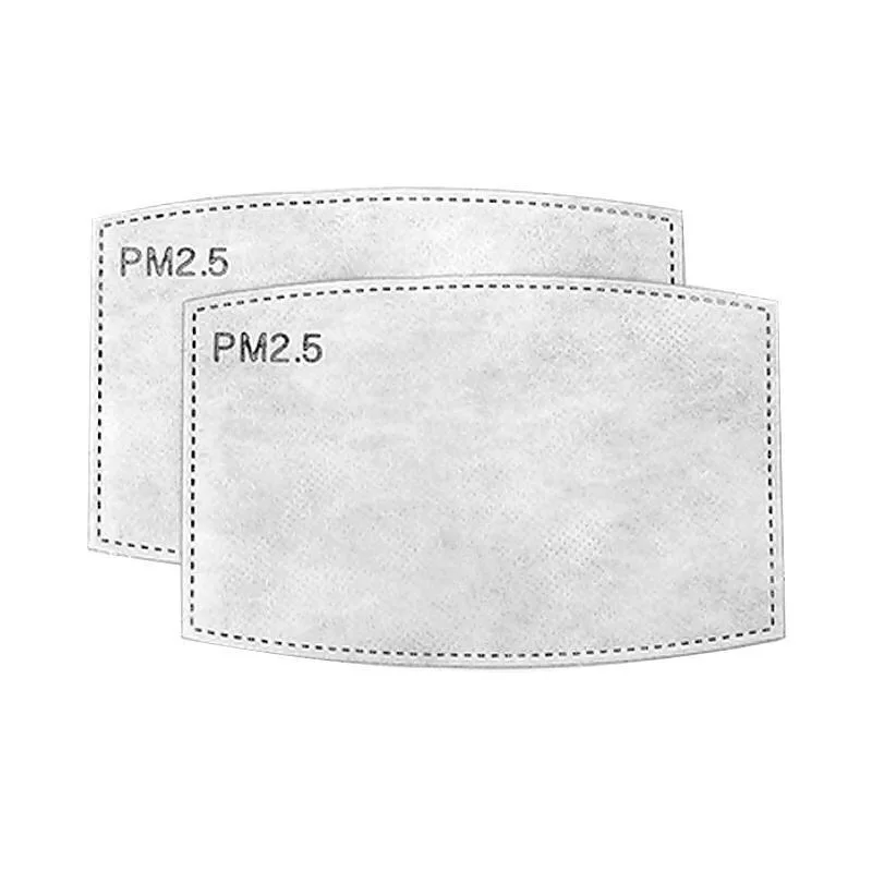 

Disposable Mask Filters PM2.5 Face Mouth Mask Filter Papers Activated Carbon Respirator Filter Anti-dust Mask Mouth Mask Filter